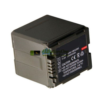 Battery Replacement for Panasonic VDR-D50 VDR-D58GK 2640mAh