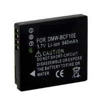 Battery Replacement for Panasonic Lumix DMC-FX580 DMC-TS1 DMC-FS12 DMW-BCF10 940mAh Battery Replacement for Panasonic Lumix DMC-FX580 DMC-TS1 DMC-FS12 DMW-BCF10 940mAh