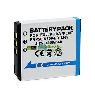 Battery Replacement for Fujifilm FinePix F100fd F200EXR F60fd F50fd F70EXR 1300mAh