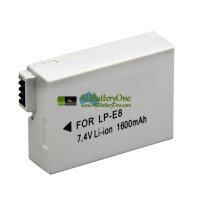 Battery Replacement for Canon LP-E8 EOS 550D 600D 650D 700D