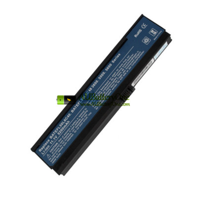 Battery Replacement for Acer Aspire 3030 5550 CGR-B/6H5 BATEFL50L6C40 3UR18650F