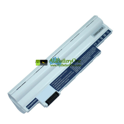 Battery Replacement for Acer D255 D255E D260 AOD255 AOD255E AOD260 Aspire One D257 White