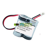 Battery Replacement for PLC 2CR17335A MR-BAT6V1 Battery Replacement for PLC 2CR17335A MR-BAT6V1