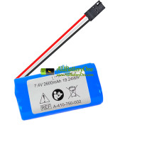 Battery Replacement for PLC LI18650-2S.3 A-410-750-002 Battery Replacement for PLC LI18650-2S.3 A-410-750-002